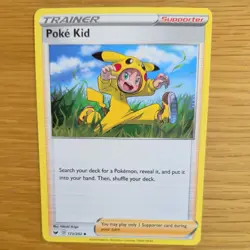 POKEKID 173/202 POKEMON CARD (SWORD AND SHIELD SET) - Image 1