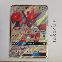 Pokemon Scizor GX Full Art Ultra Rare Holo 158/168 Sm-Celestial Storm 2018 HP210 - Image 1