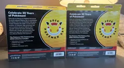 2x Pokemon Day 2026 Collection Box Bundle 30th Anniv Pikachu Promo Sealed New - Image 2