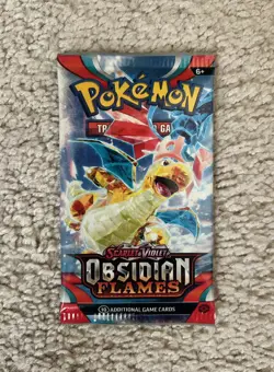Obsidian Flames Booster Pack - 1x NEW English Factory Sealed Pokemon - Image 1