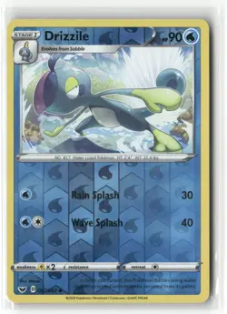 Pokemon Drizzile (057) Uncommon SWSH01: Sword & Shield Base Set 057/202 NM - Image 1