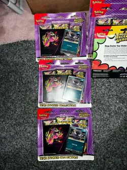Pokemon TCG Mega Evolution Ascended Heroes Tech Sticker Collection Gastly – x10 - Image 5