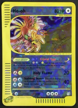 POKEMON~HO-OH~11/12~SKYRIDGE~BOX TOPPERS~ENG~NM - Image 1