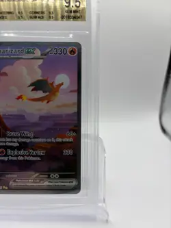 CHARIZARD EX 2023 POKEMON 151 SPECIAL ILLUSTRATION RARE 199/165 BGS 9.5 - Image 3
