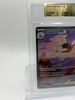 CHARIZARD EX 2023 POKEMON 151 SPECIAL ILLUSTRATION RARE 199/165 BGS 9.5 - Image 4