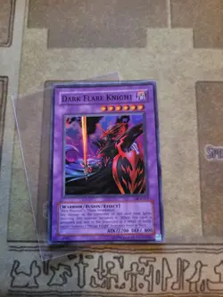 YUGIOH DARK FLARE KNIGHT DCR-017 SUPER UNLIMITED ED VLP 1996 - Image 2