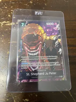 St. Shepherd Ju Peter (Alternate Art) OP13-084 Carrying On His Will Foil VHTF - Image 1