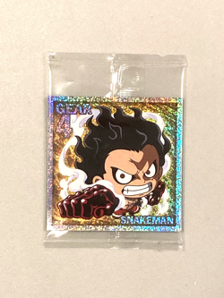Monkey D Luffy - Gear 4 Snakeman - SW6-22 GR One Piece Wafer Sticker - Image 1