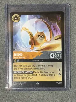 Rhino Power Hamster 30/204 Reign of Jafar Disney Lorcana - Image 1