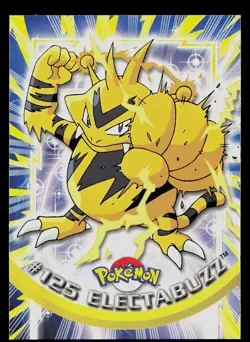 Pokemon Card - Electabuzz Topps TV Animation Edition 125 Blue Logo - Image 1