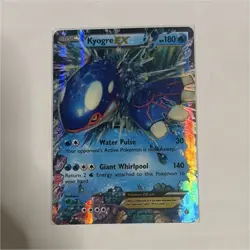 Pokemon Kyogre EX 54/160 XY Primal Clash Ultra Rare Holo Basic Water Card - Image 1