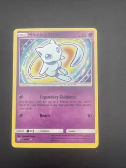 Pokemon TCG Shining Mew Holo Rare Card 40/73 Shining Legends - Image 1