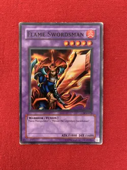 Flame Swordsman (SDJ-024) & Flame Manipulator (LOB-E012) Yu-Gi-Oh Monster Cards - Image 3