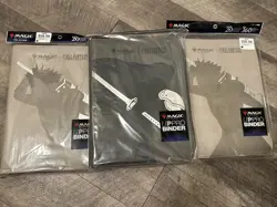 MTG FINAL FANTASY CLOUD - 9 POCKET PREMIUM ULTRA PRO CARD BINDER NEW LOT - Image 1