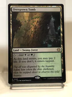 Overgrown Tomb (Non-foil) Lorwyn Eclipsed 0266 Rare MTG - Image 1