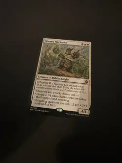 Warren Warleader Bloomburrow Regular MTG Magic Near Mint - Image 1
