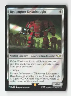 Redemptor Dreadnought (Surge Foil) Universes Beyond: Warhammer 40,000 #164 Rare - Image 1