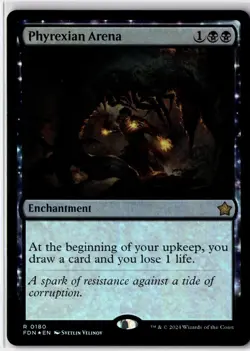 Phyrexian Arena #0180 (Foil) (FDN) Foundations - Image 1