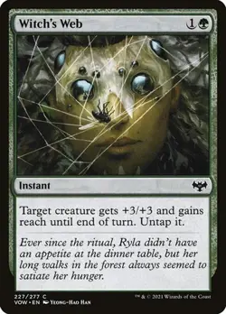 1x Witch's Web NM Eng MTG - Crimson Vow - Image 1