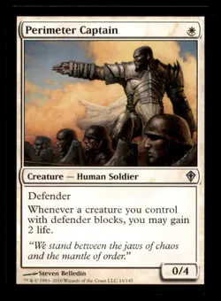 Perimeter Captain LP Light Play Worldwake MTG [5636] - Image 1