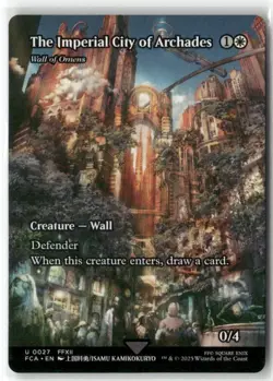 The Imperial City of Archades - Wall of Omens (Showcase) Final Fantasy - Image 1