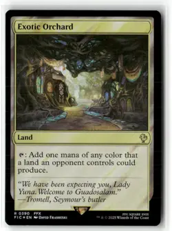 Exotic Orchard Commander: Final Fantasy Surge Foil NM Mtg - Image 1