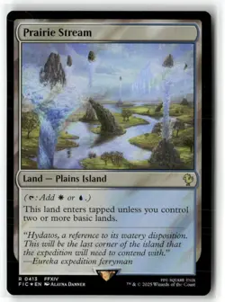 Prairie Stream Commander: Final Fantasy Surge Foil NM MTG MAGIC - Image 1