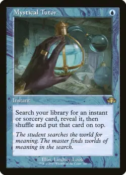Mystical Tutor (Dominaria Remastered) - Retro Frame - NM Pack Fresh MTG - Image 1