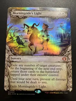 Morningtide's Light - Showcase Lorwyn Eclipsed MTG (foil) - Image 1