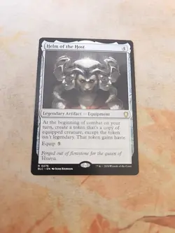 Helm Of The Host Commander Bloomburrow MTG NM - Image 1