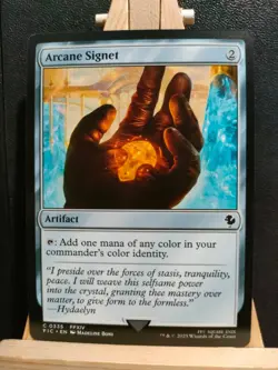 Arcane Signet 0335 - Final Fantasy Commander - Common - NM (see pics) MTG - Image 1