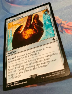 Arcane Signet 0335 - Final Fantasy Commander - Common - NM (see pics) MTG - Image 3