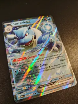 Carte Pokemon Tortank EX 009/165 MEW Ecarlate & Violet Pokemon 151 FR NEUF - Image 2