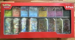 Pokemon TCG: Prismatic Evolutions 8 Mini-Tins Promos Costco - Image 1