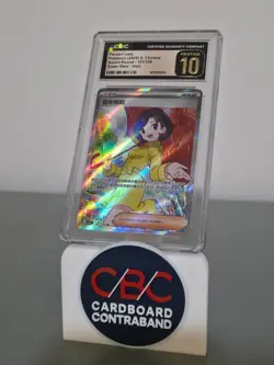 Pokemon CGC 10 PRISTINE Parasol Lady SR 2025 151/129 CSV4C S-Chinese - Image 1