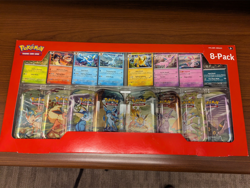 Costco Pokemon TCG: Prismatic Evolutions 8-Pack Mini-Tin Set: Sealed - Image 1