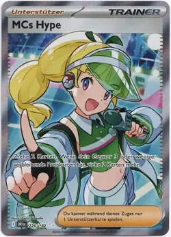 Pokemon MCs Hype Full Art Ewige Rivalen 220/182 NM Deutsch - Image 1