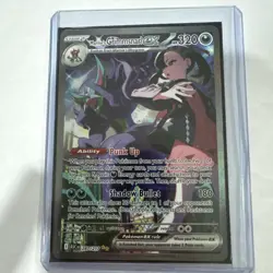 Pokemon TCG Marnies Grimmsnarl SIR 287/217 ASCENDED HEROS ENGLISH NM CONDITION - Image 2