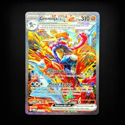 Pokemon Greninja ex Special Illustration Rare SIR 214/167 Twilight Masquerade NM - Image 1