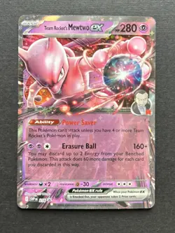 Team Rocket's Mewtwo ex - SVP 216 - Black Star Promo - Pokemon TCG - Image 1