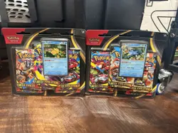 Pokemon TCG: Mega Evolution 3-Pack Blister Set of 2, Psyduck and Golduck - Image 1