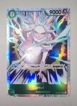 One Piece TCG - The Azure Sea’s Seven - Carrot EB04-013 SR - NM Foil - Image 1