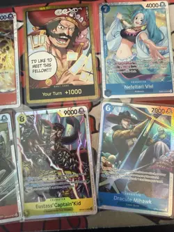 One Piece TCG English ALT ART, TEXTURED DON!!, SEC, & Op14 SR Lot of 10 - Image 3