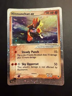 Hitmonchan ex 98/109 | EX Ruby & Sapphire | Holo Pokemon Card MP - Image 1