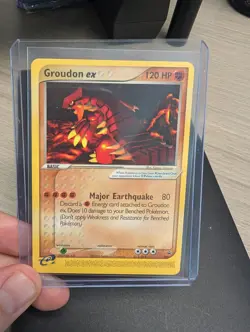 Groudon ex 038 Non Holo Nintendo Black Star Promo Pokemon TCG Card - Image 1