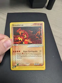 Groudon ex 038 Non Holo Nintendo Black Star Promo Pokemon TCG Card - Image 3