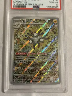 PSA 10 Magneton SVP 159 Pokemon Center Stamped Promo Pokemon Card GEM MINT - Image 2