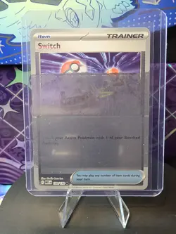 *ERROR CARD* Switch - 130/132 - Reverse Holo Pokemon - Mega Evolution NM/Mint - Image 1