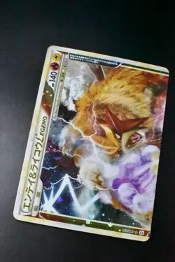 Entei & Raikou Legend 063 064/080 Reviving Legends 2010 1st Edition Pokemon Card - Image 3
