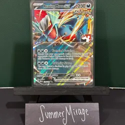 Roaring Moon ex - 124/182 - Prize Pack Series Cards - SV04: Paradox Rift (PAR) - Image 1